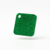 Green Glitter Acrylic Sheet - Multiple Sizes Available